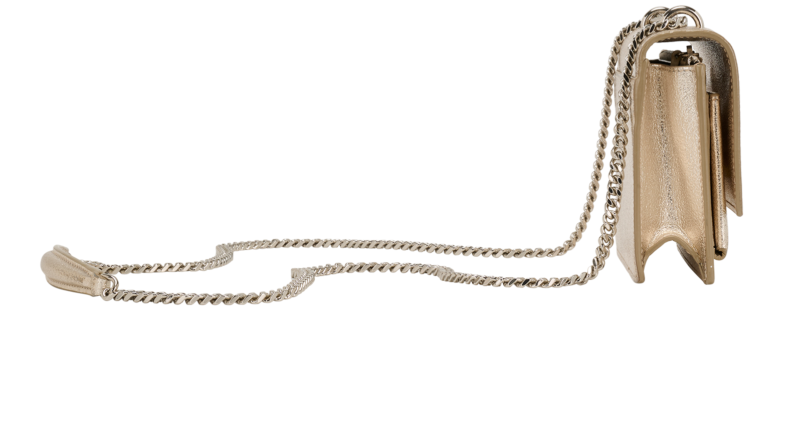 Sunset WOC, &pound;850, Handbags, Gold, Leather, Side view